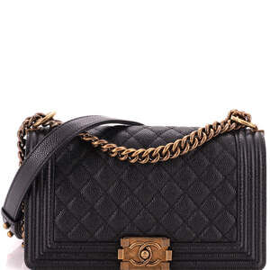 Chanel Old Medium Boy Flap Bag